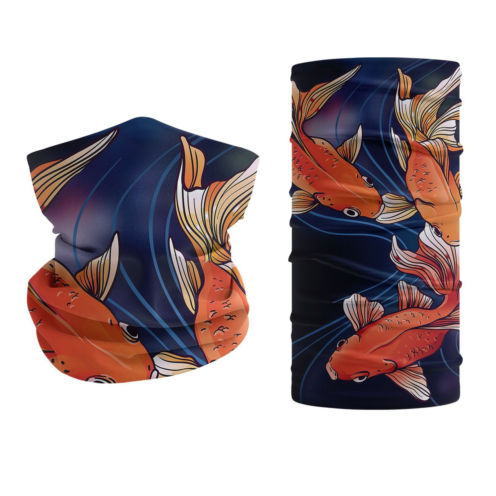 10"x20" Double Layer Polyester Full Color Tube Neck Gaiter