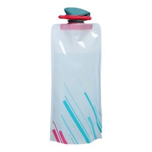Folding Plastic Carabiner Collapsible Travel Water Bag
