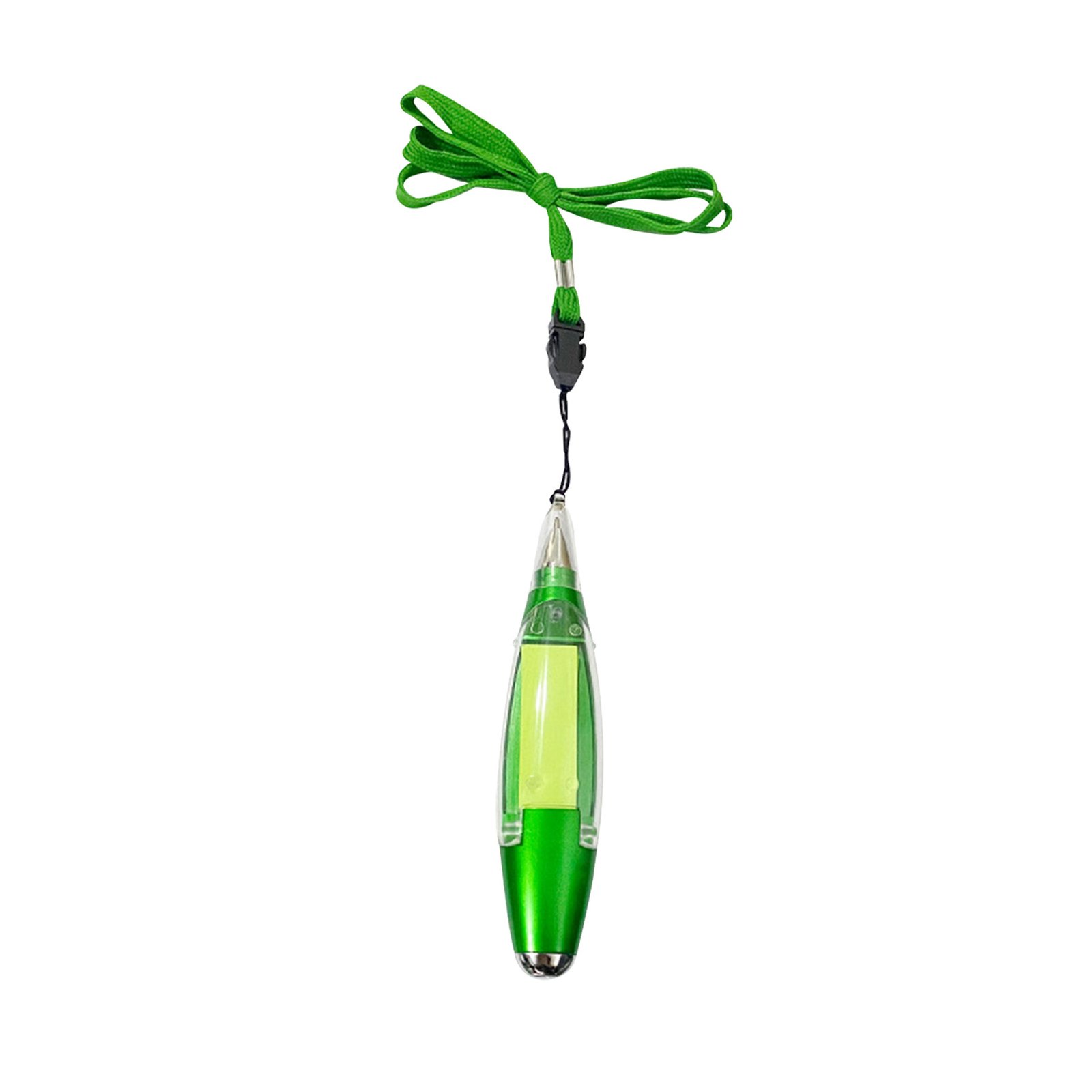 Multi Functional Ball Point Pen with Sticky Notes/Flashlight