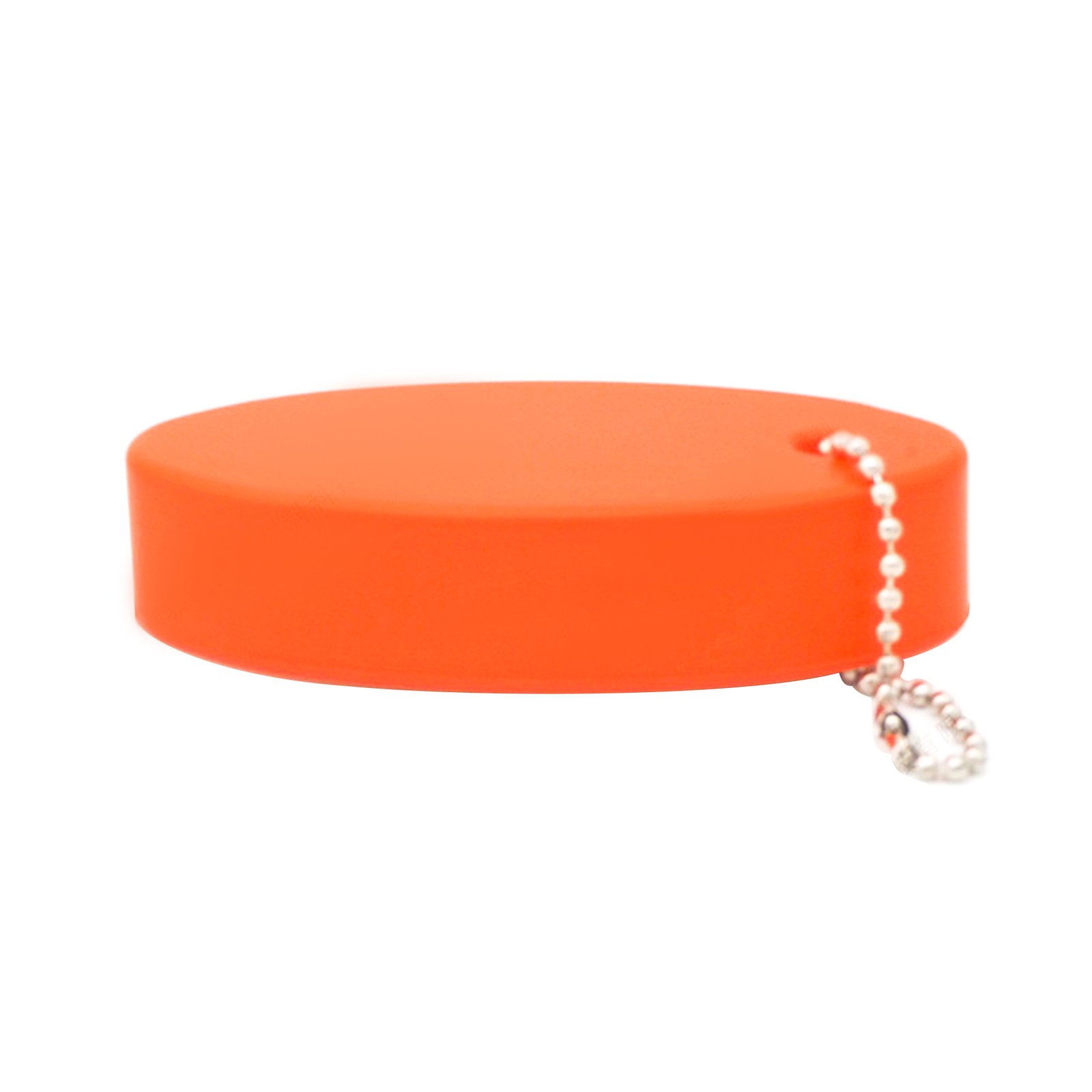 Pu Oval Soft Floating Keychain