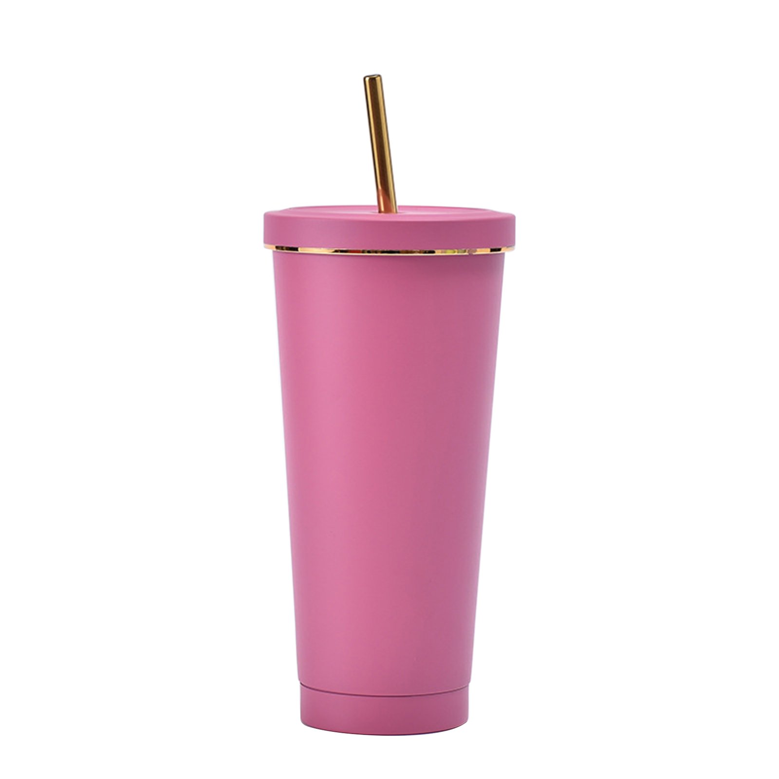 17oz Metallic Coffee Tumbler Insulated Metal Cup