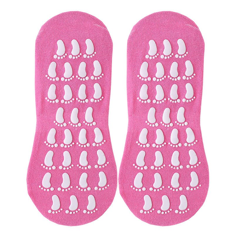 Yoga Pilates Non Slip Skid Socks With Grippers For Women