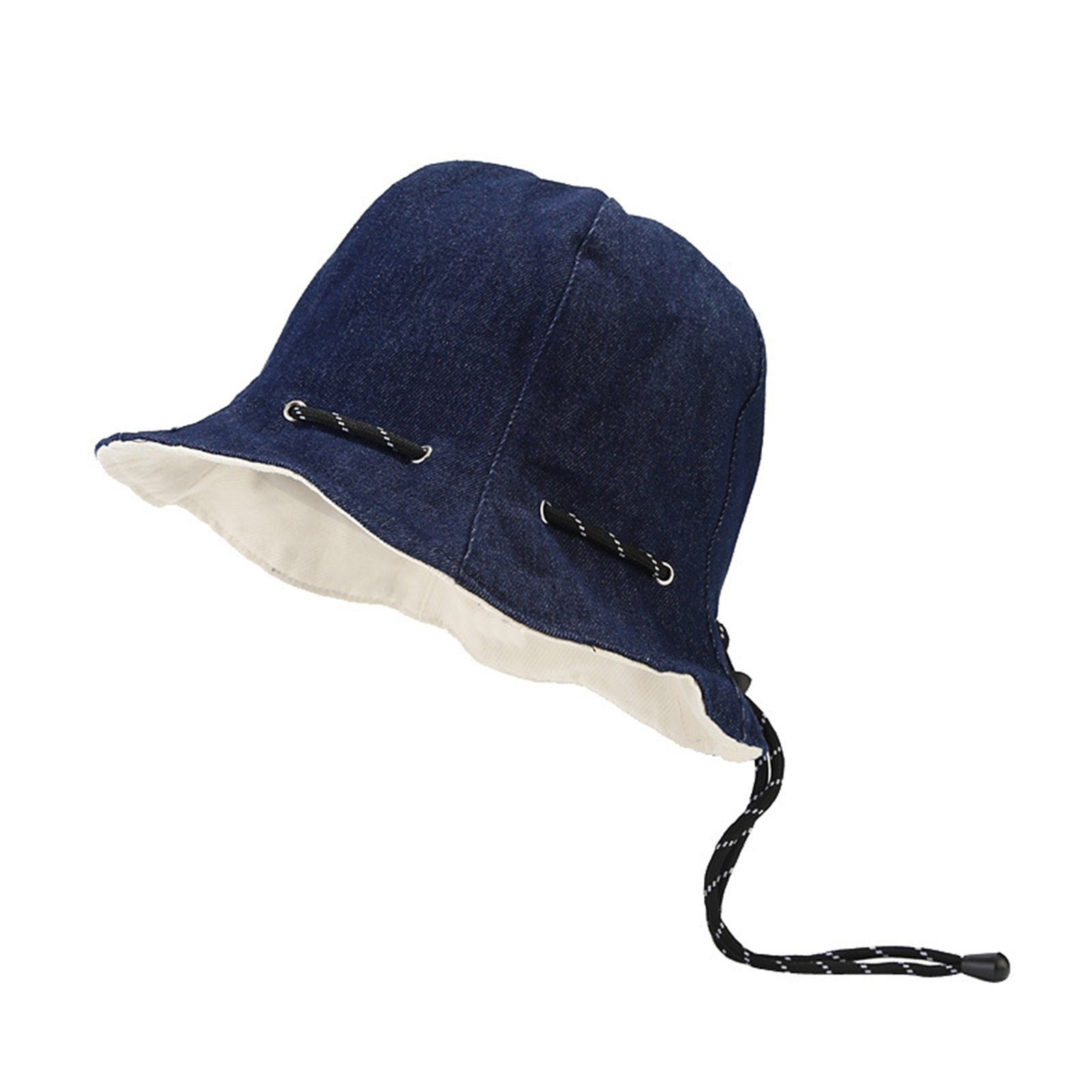 Foldable Jean Fabric Bucket Hat