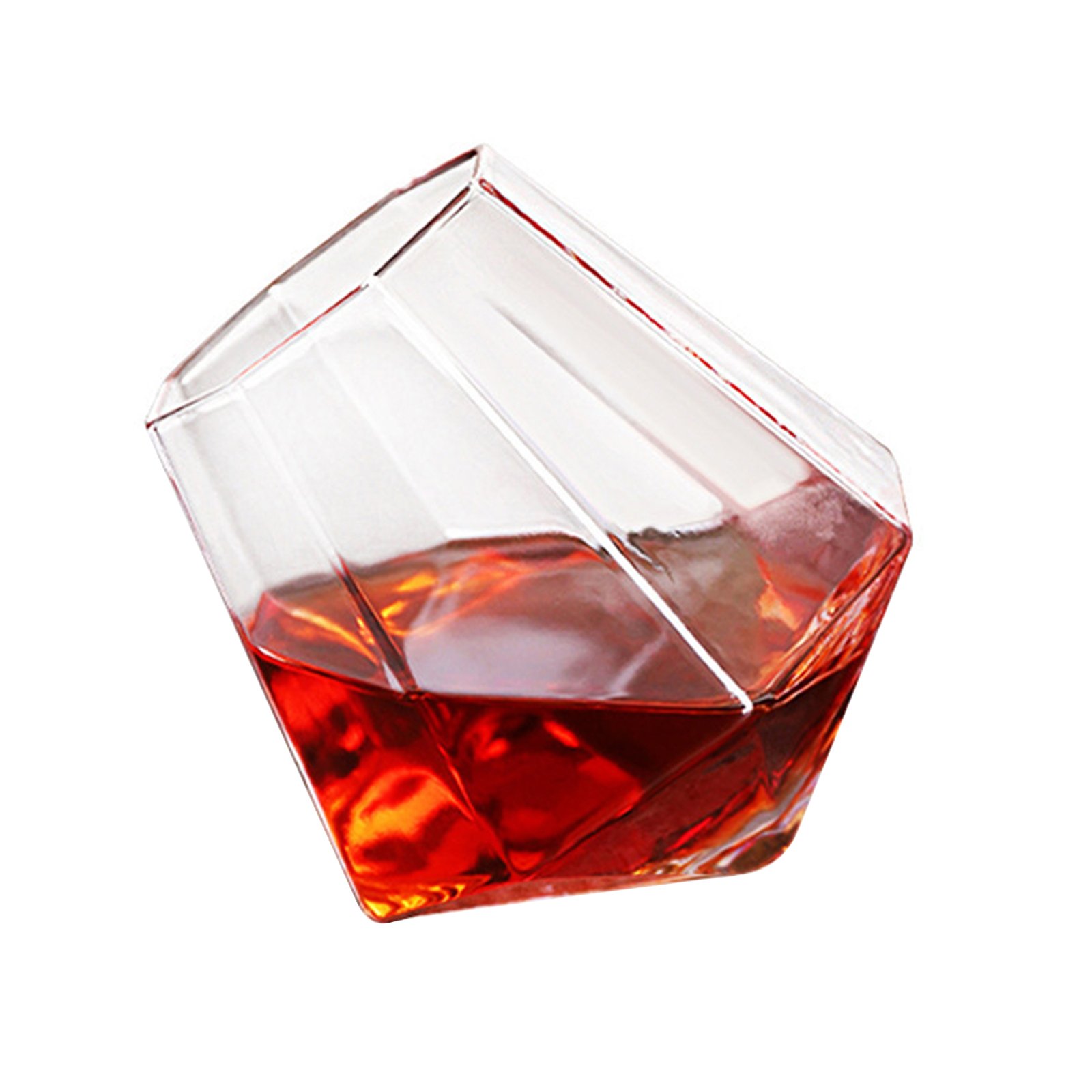 Diamond Shaped Whiskey Glasses