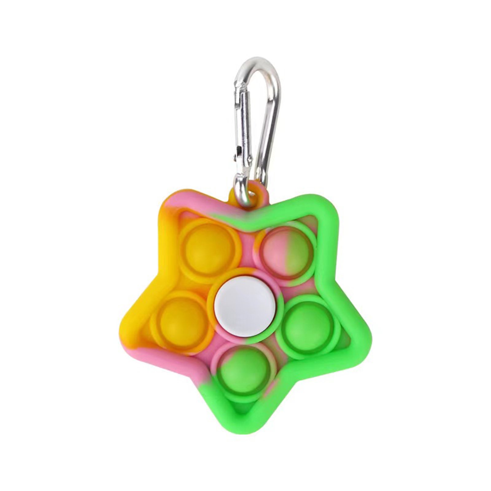 Silicone Star-shaped Fidget Spinner Toys