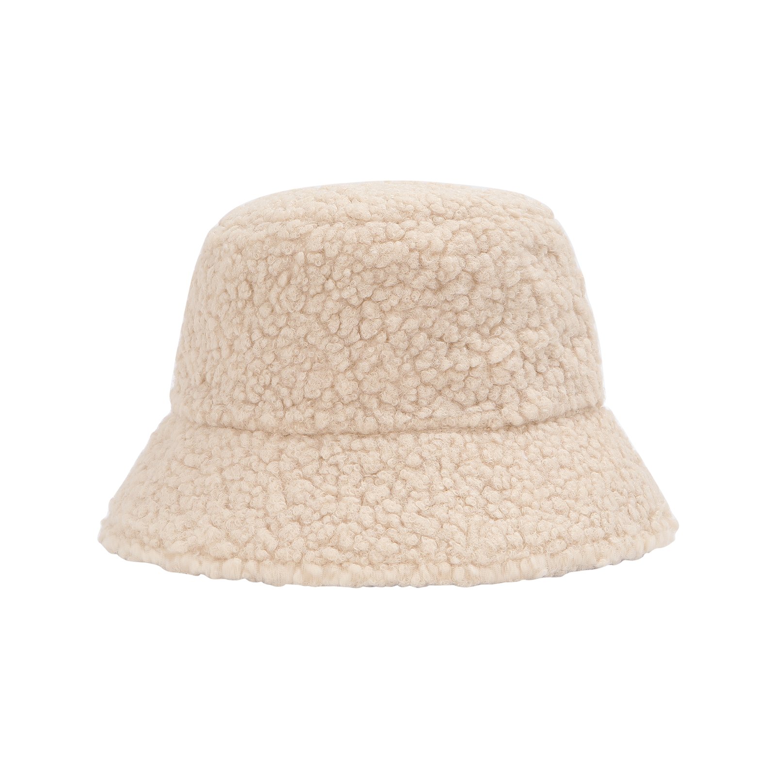 Winter Lambs Wool Bucket Hats For Women