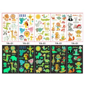 Temporary Glow Tattoos For Kids