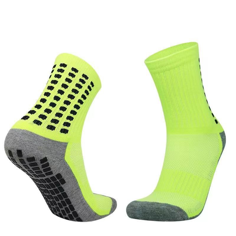 Unisex Non Slip Grip Socks with Cushion for Yoga & Hospital