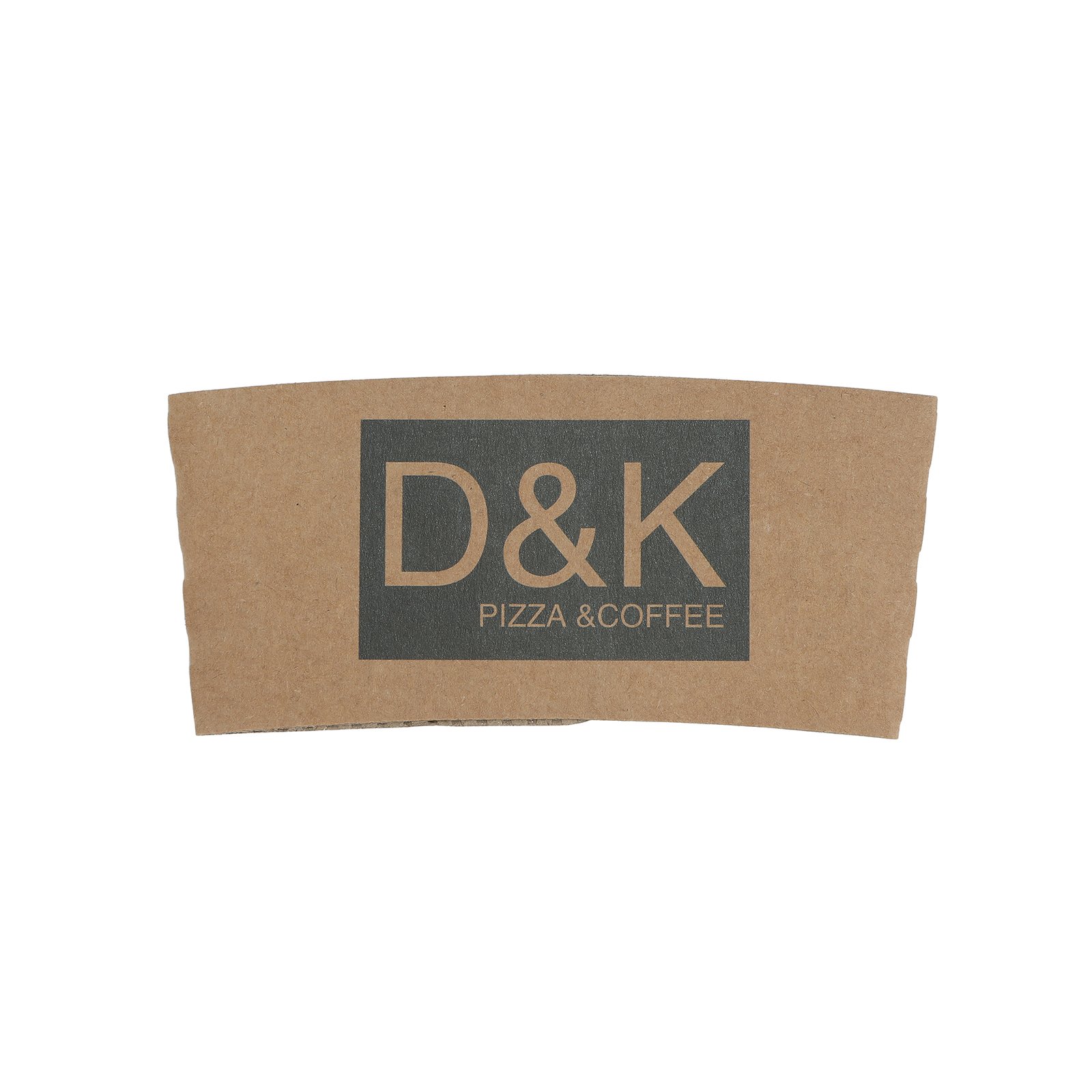 5 " x 2.4 "Kraft Paper Cup Sleeve