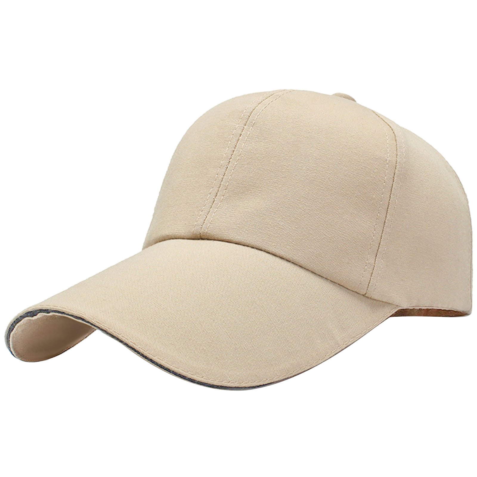 6 Panels Cotton Twill Peaked Cap