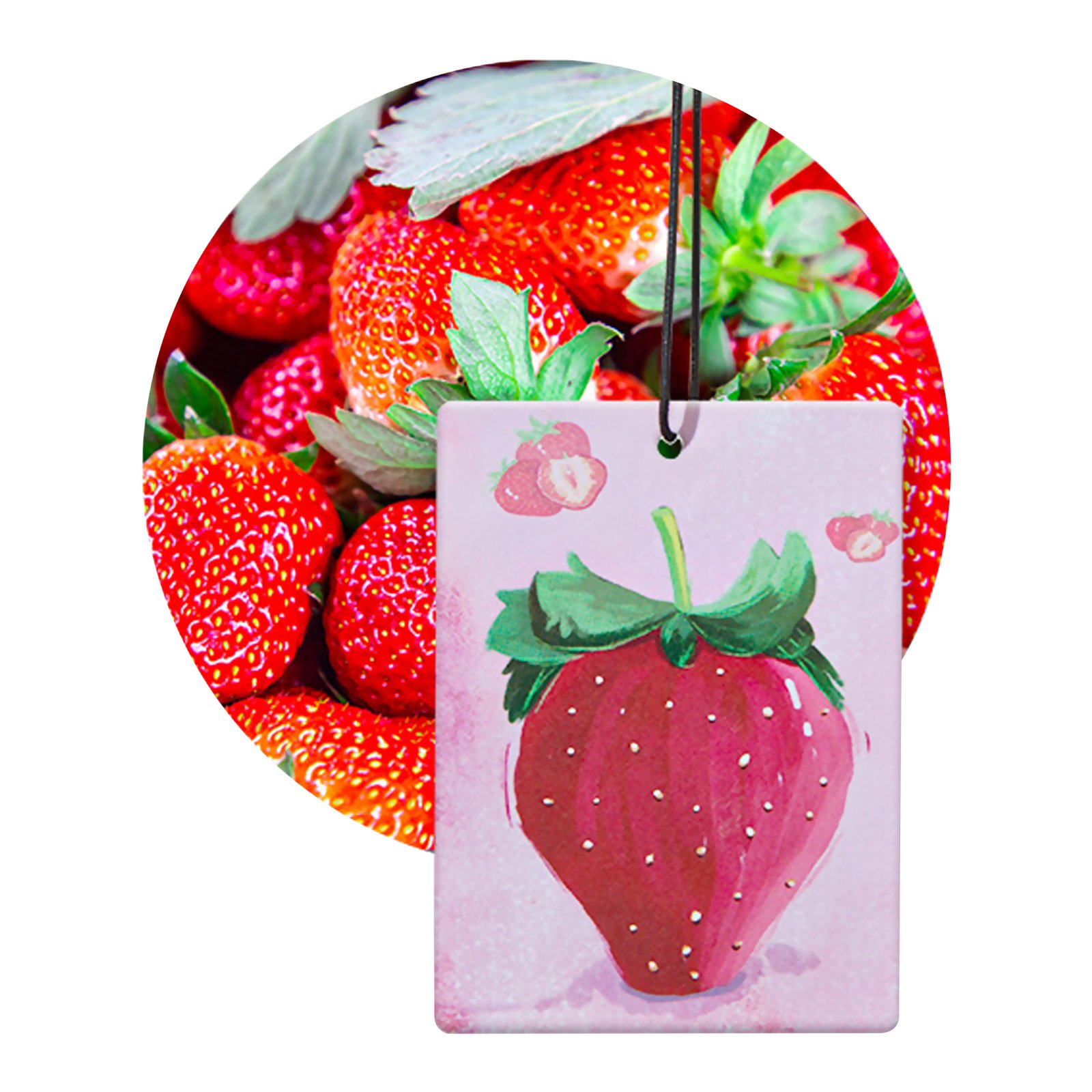 Personalized Car Air Freshener Cards