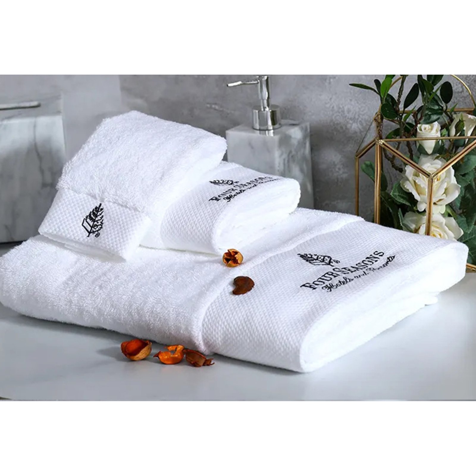 Pure cotton hotel beauty salon bath towel