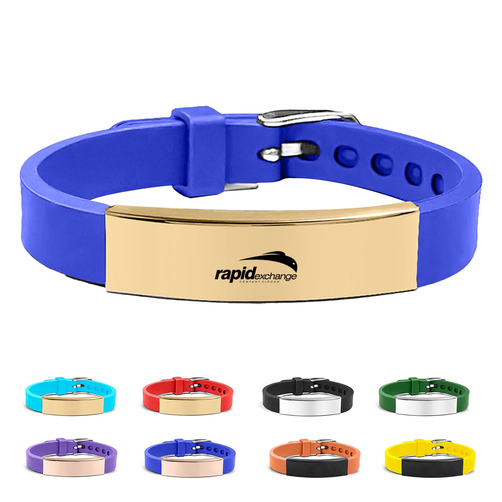 Stainless Steel Silicone Bracelet