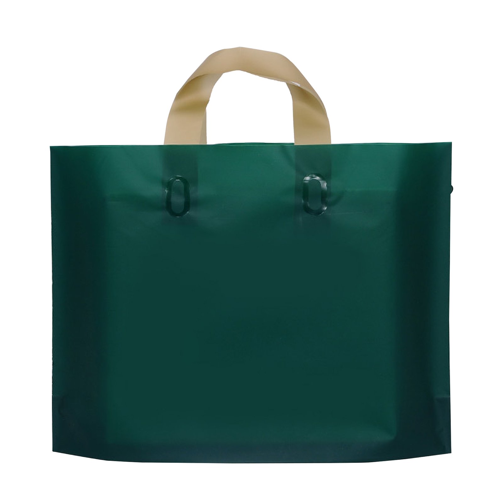 Die-cut Soft PE Handle Shopping Tote Bag
