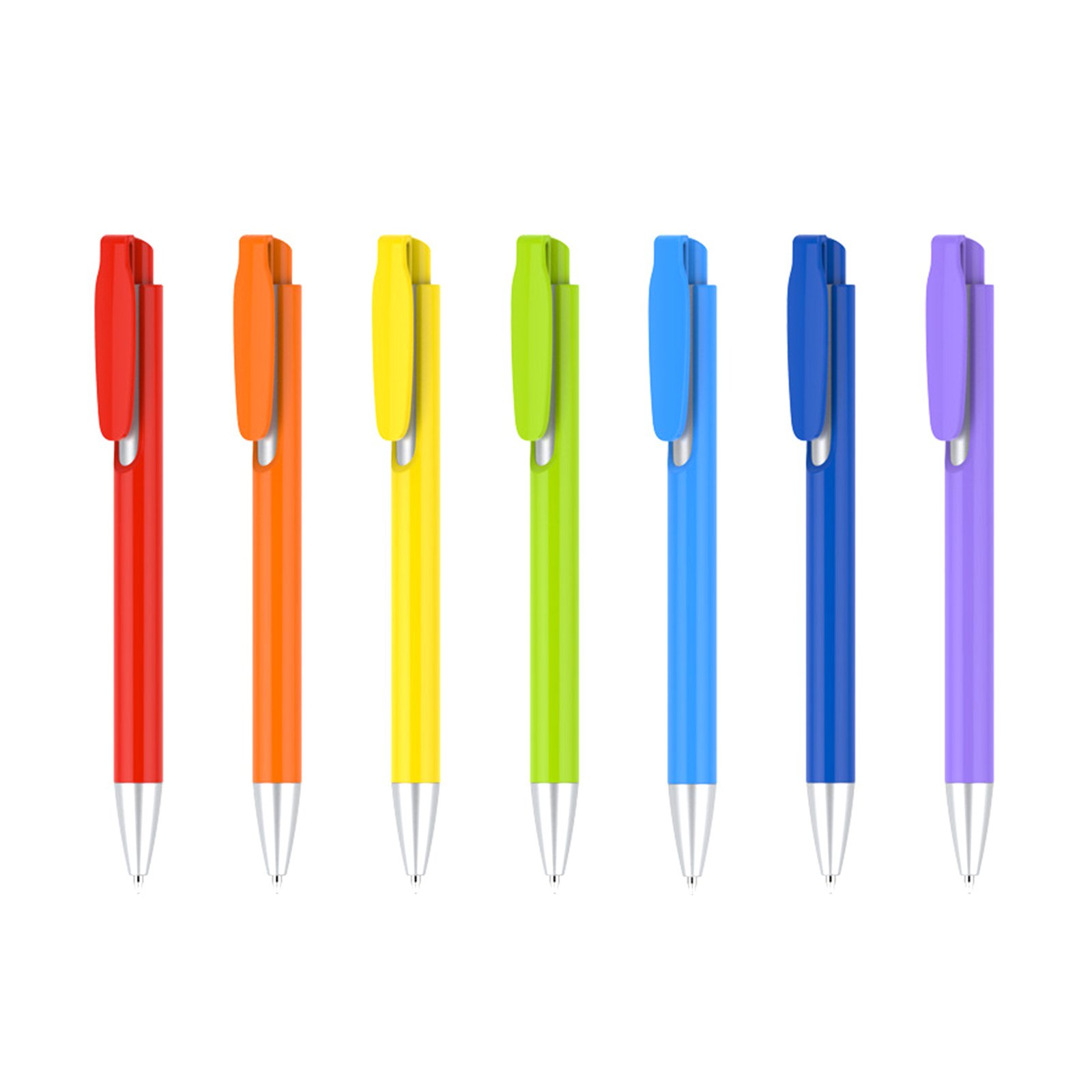 Plastic Retractable Ballpoint Pen