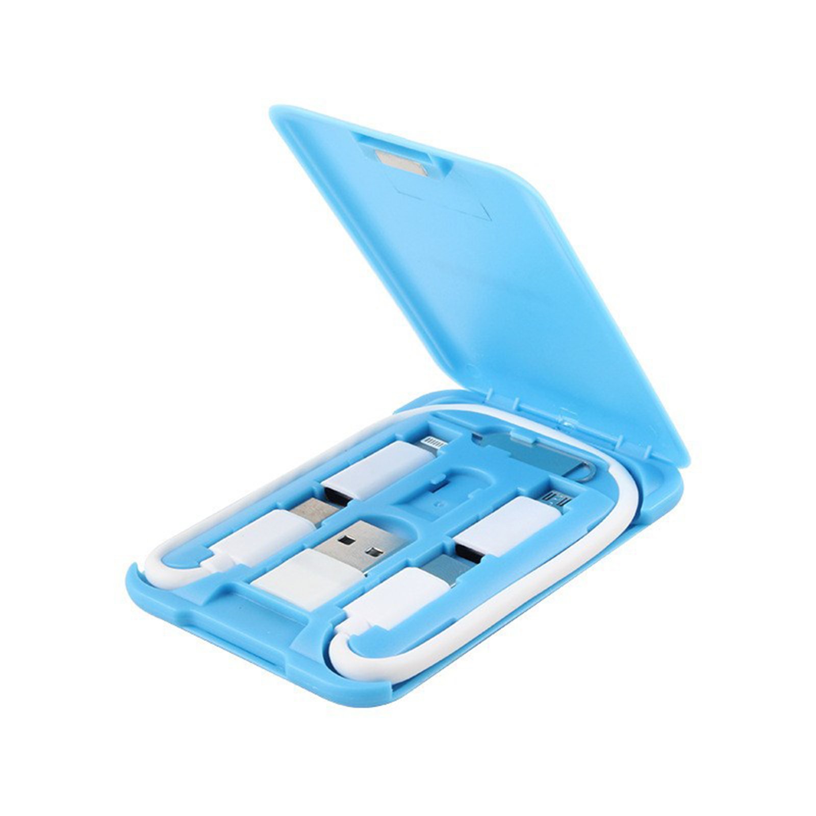 Multi-function Charging Cable in Plastic Case