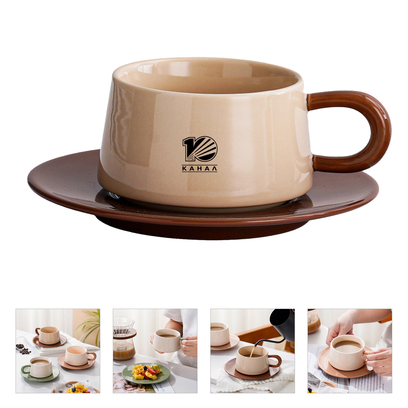 Creative Contrast Color Coffee Mug