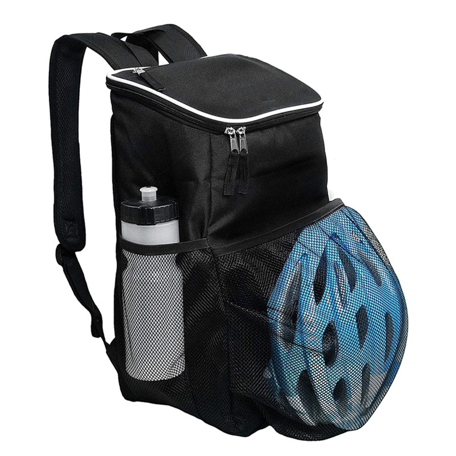 Sports Workout Gym Bag Backpack W/ Ball Equipment Pocket