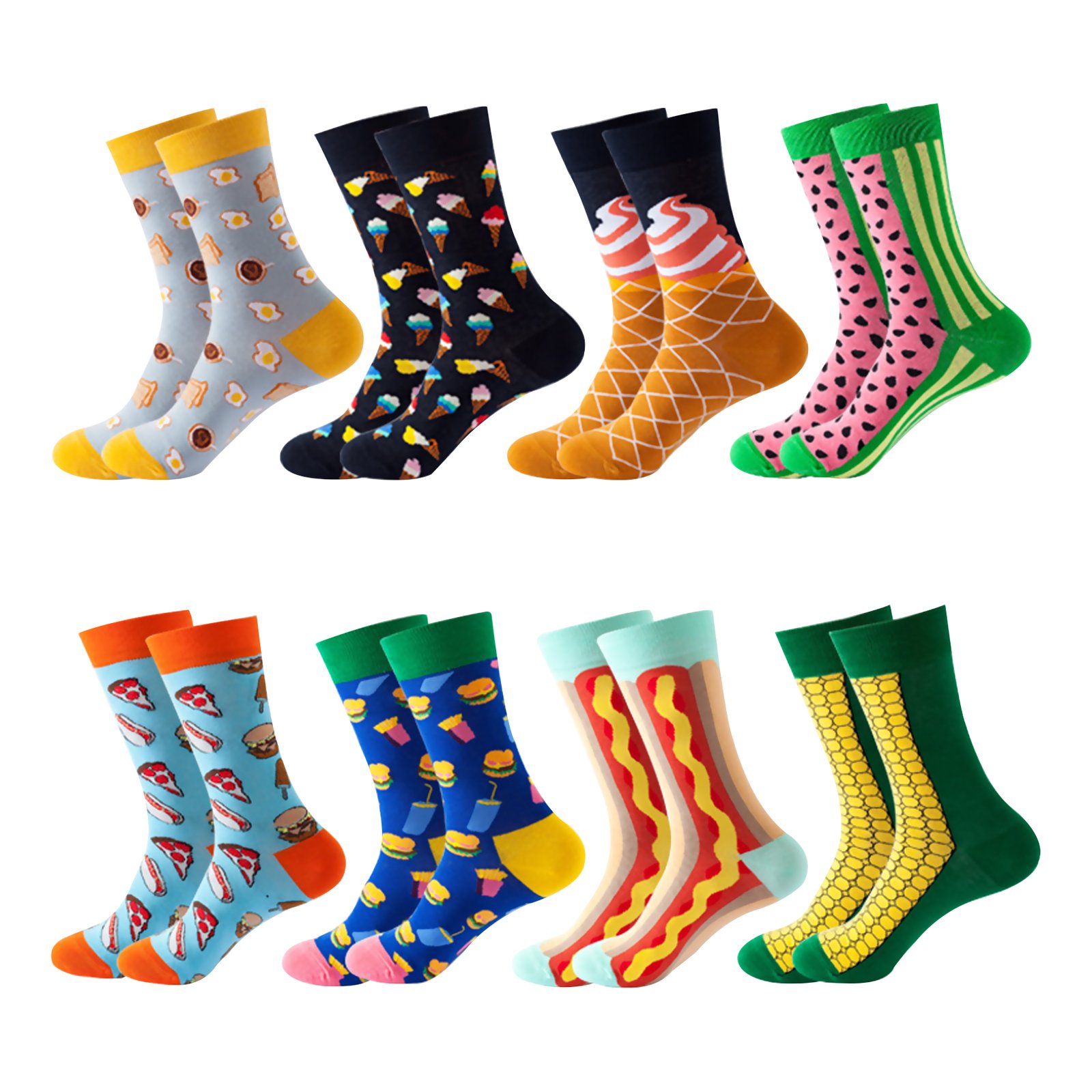 Quarter Cut Custom Knitted Jacquard Dress Socks