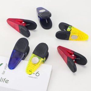 Plastic Magnet Chip Clips & Bag Clips For Food Packages