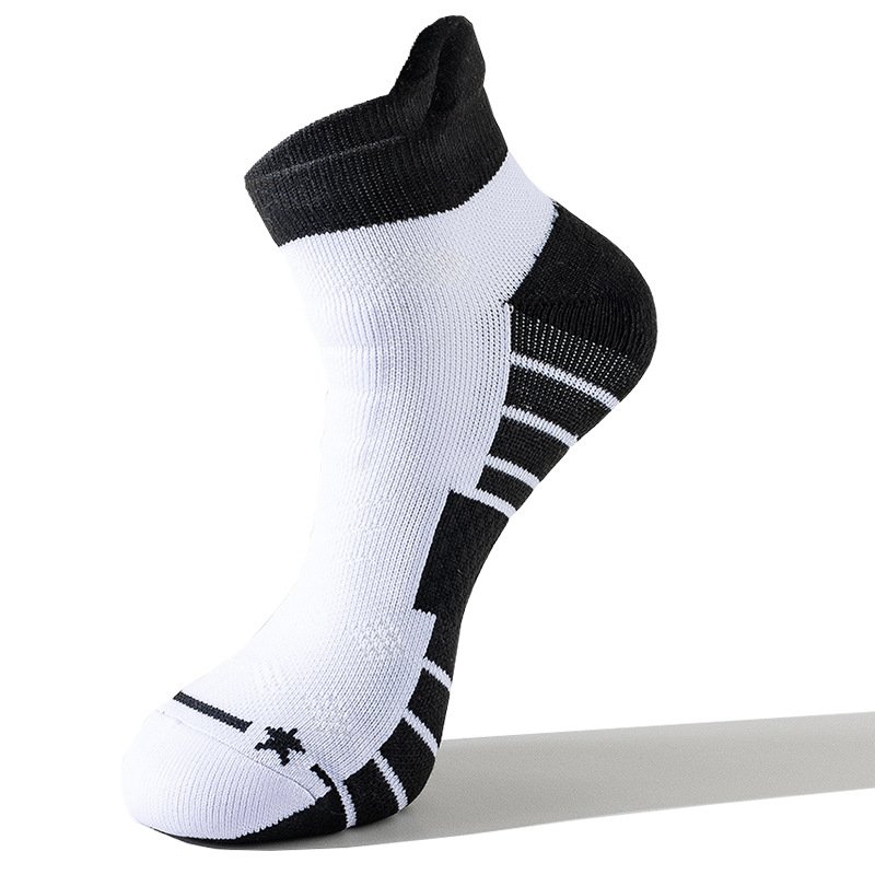 Adult Non-Slip Quick-Drying Sports Short Tube Nylon Socks
