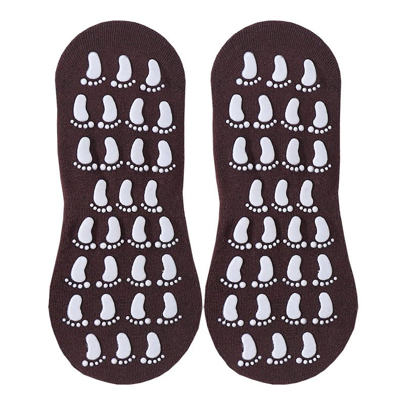 Yoga Pilates Non Slip Skid Socks With Grippers For Women