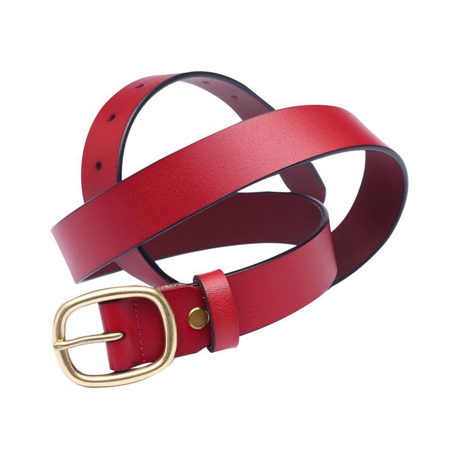 Cowhide Ladies Leather Belt