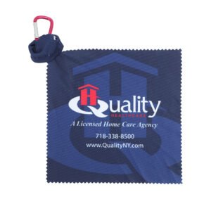 Microfiber Cleaning Cloth With Carabiner