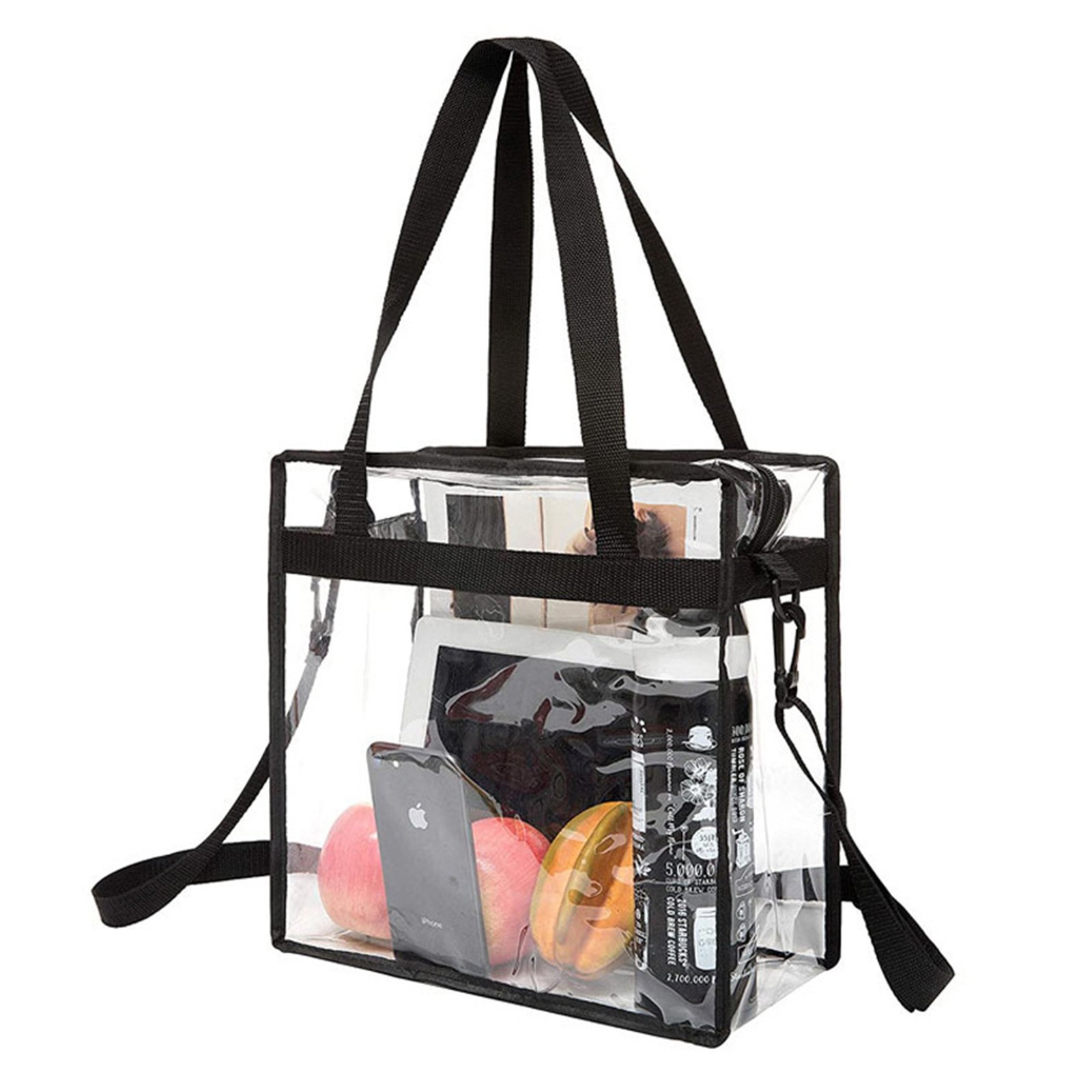 Clear Tote Bag With Zipper