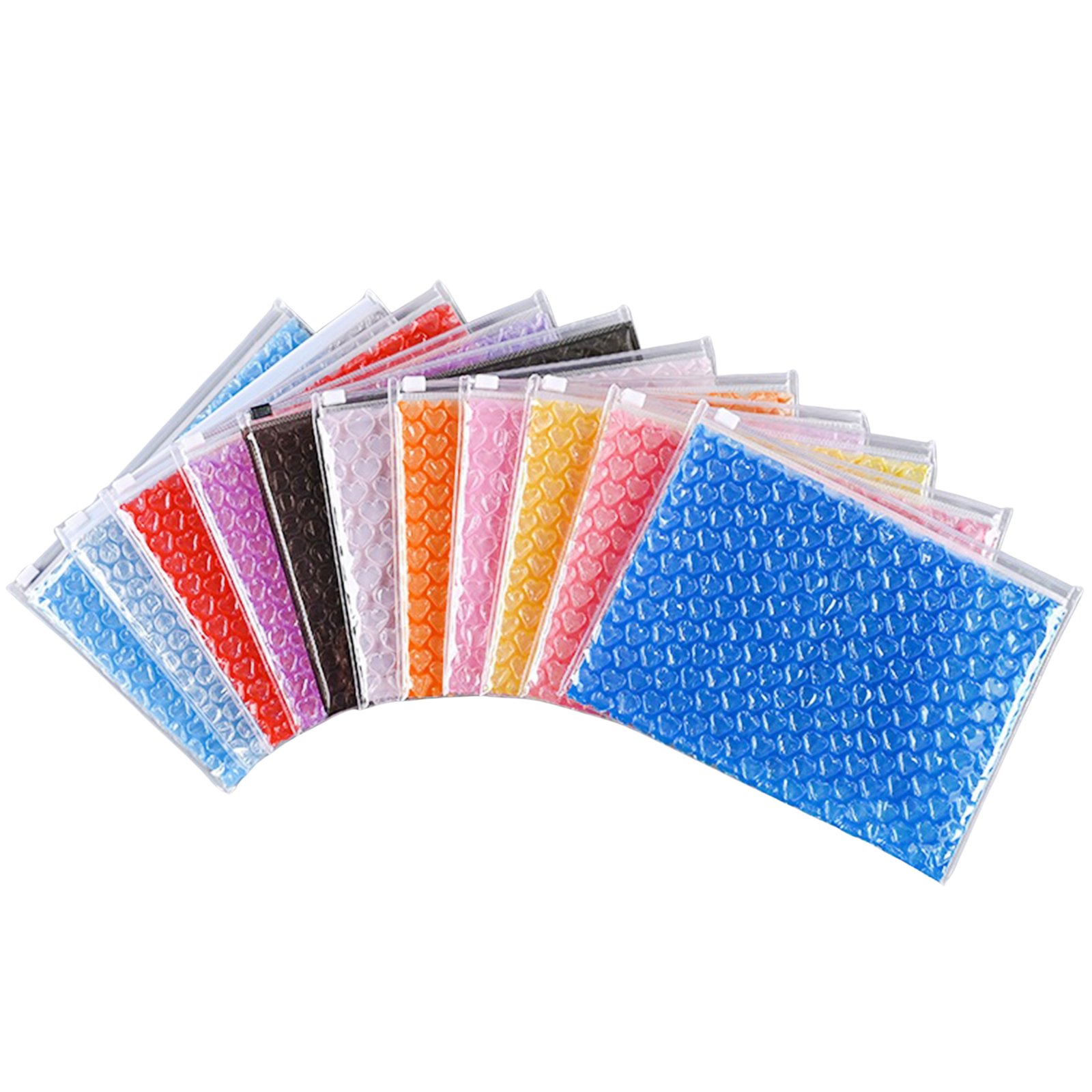 Zipper Seal Bubble Padded Bag