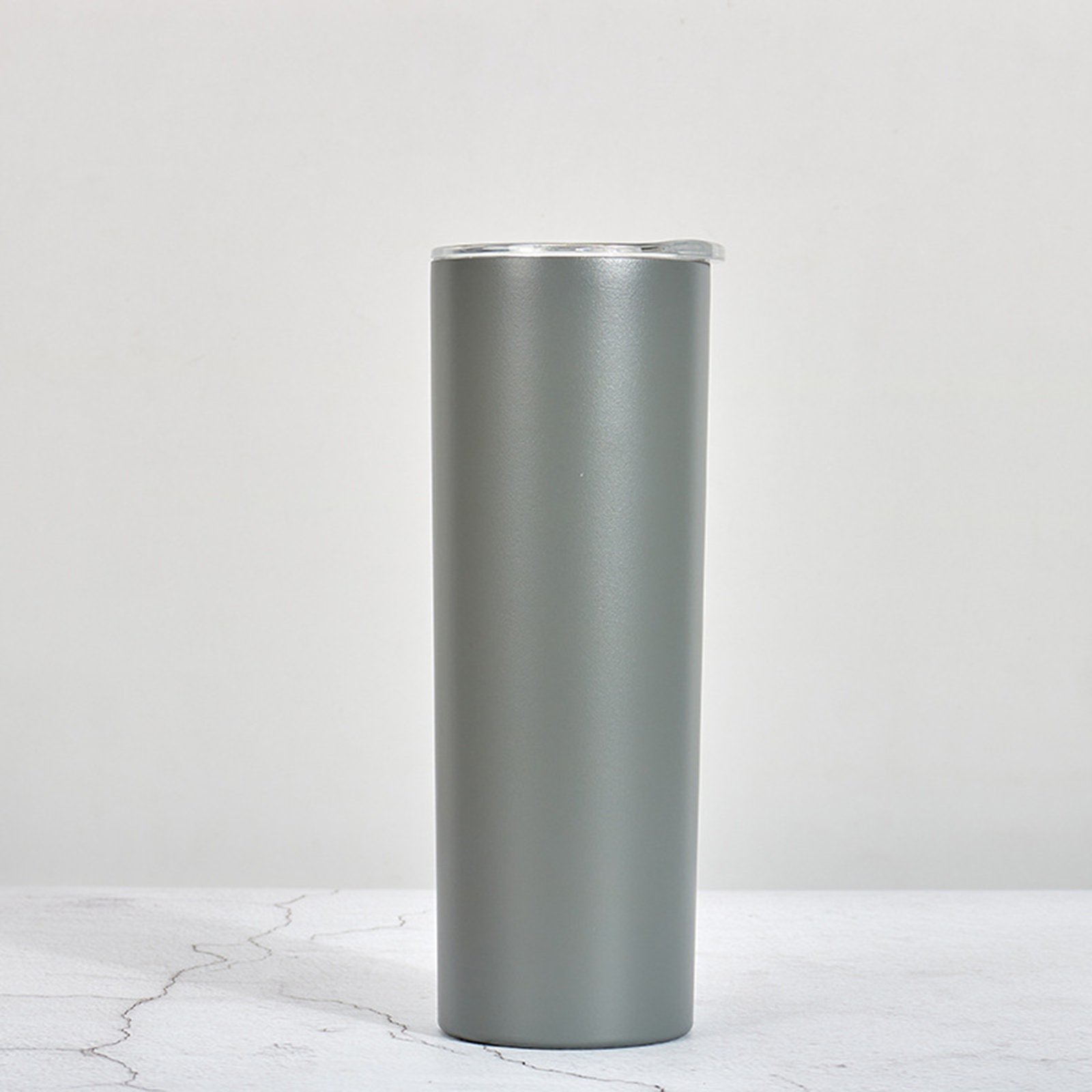20oz Skiny Vacuum Insulated Tumbler with lid