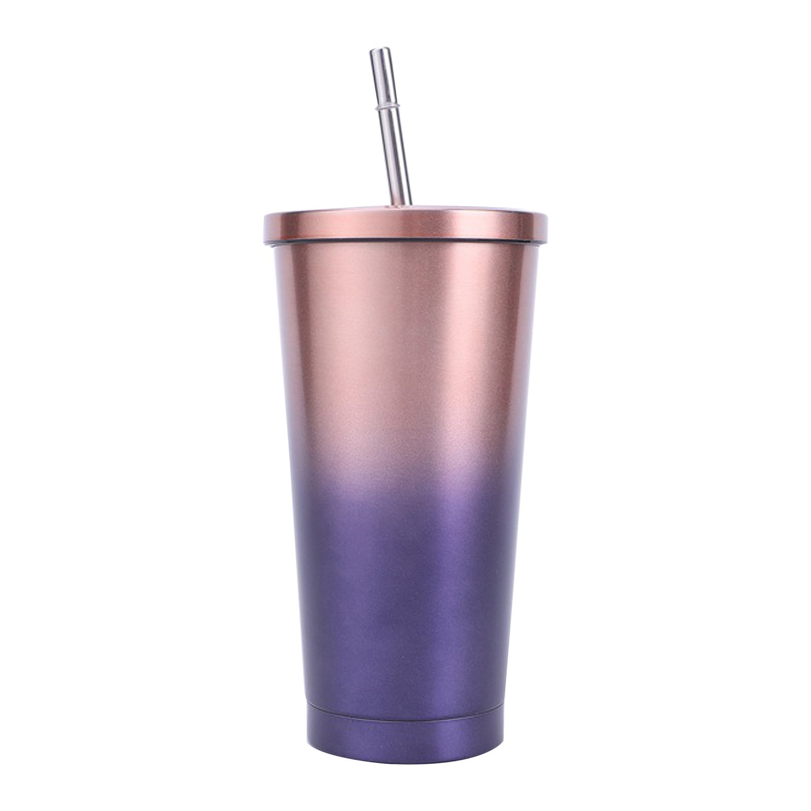17oz Metallic Coffee Tumbler Insulated Metal Cup