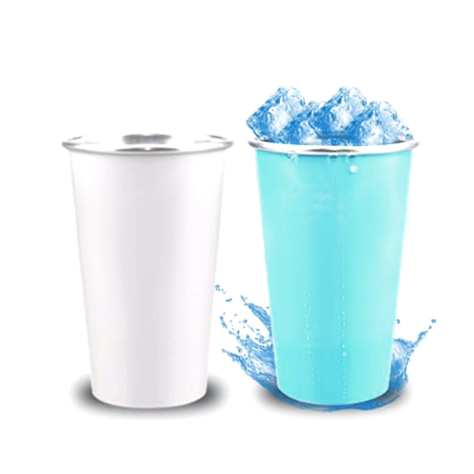 Aluminum cold change cup