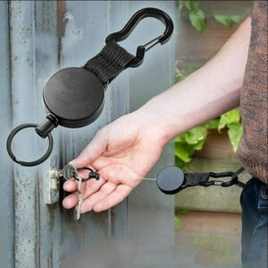 Retractable Key Chain Rings