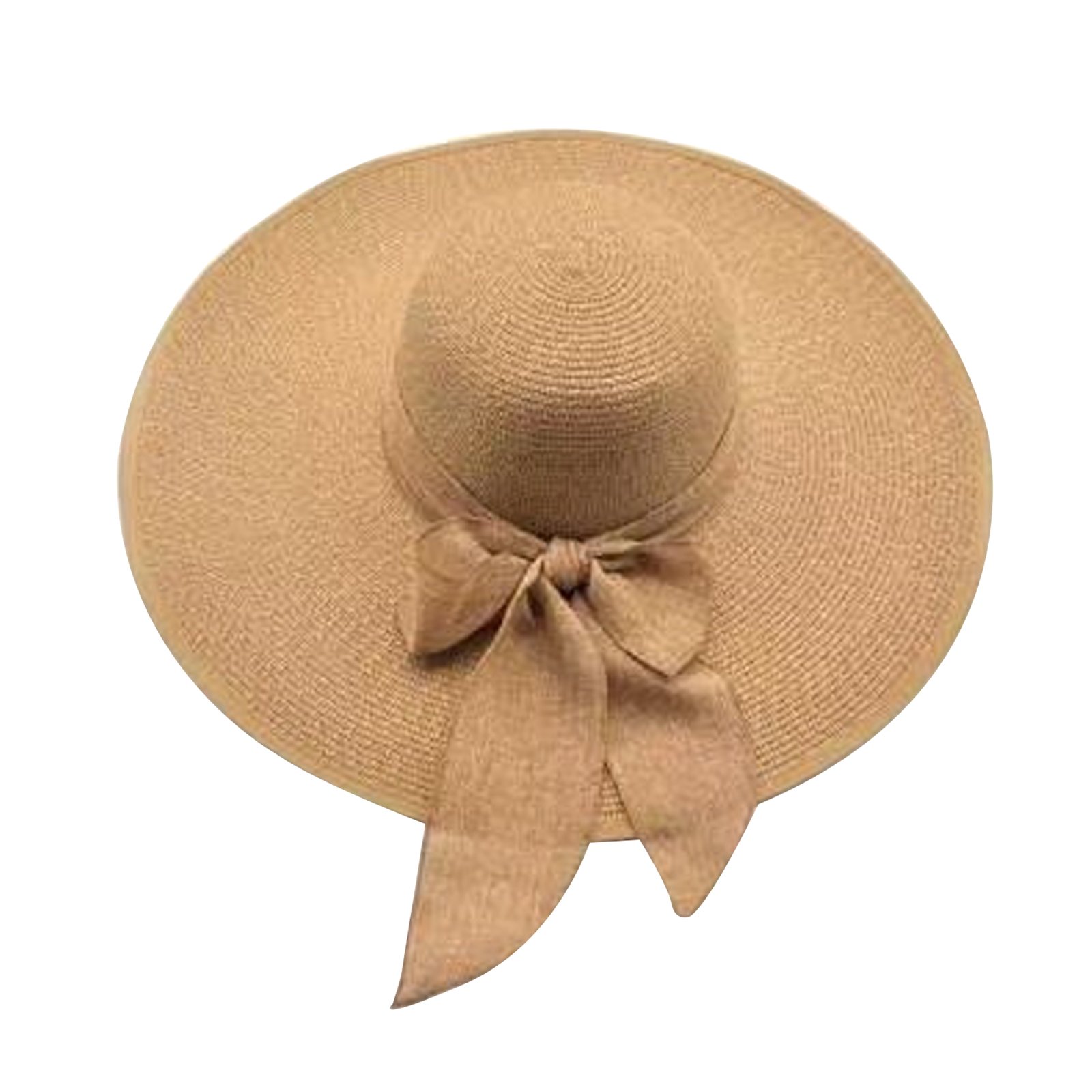 Summer Wide Brim UV Protection Hat Embroidery