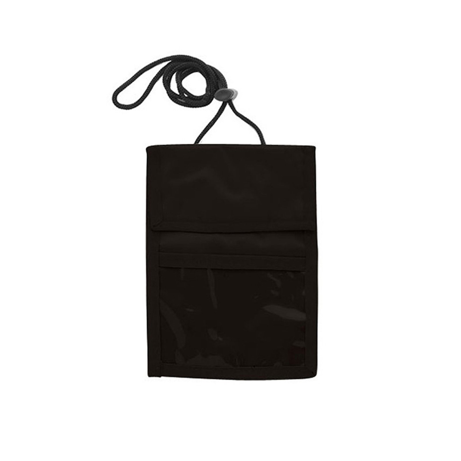 Nylon Neck Wallet Badge Holder