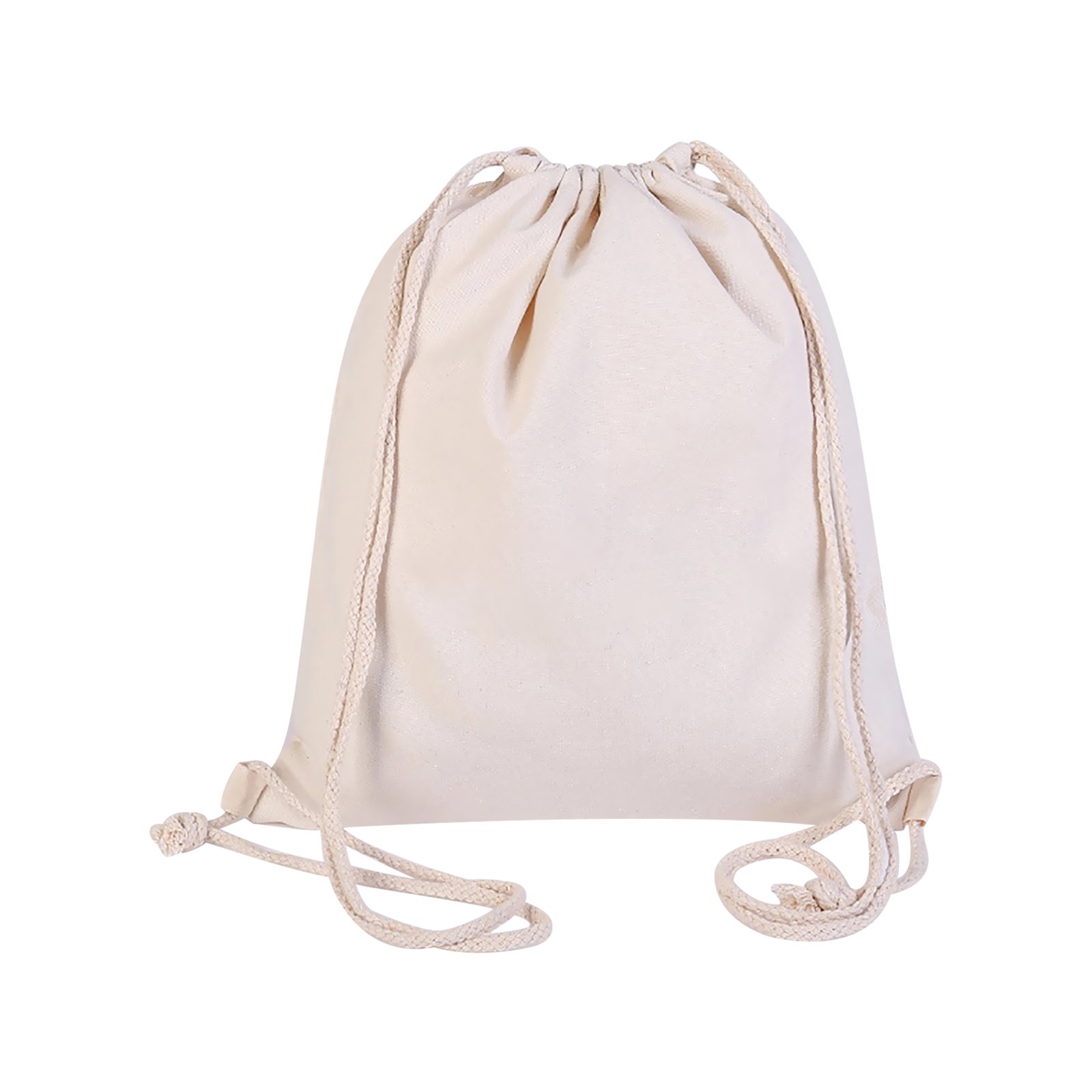 Durable Cotton Drawstring Tote Bags