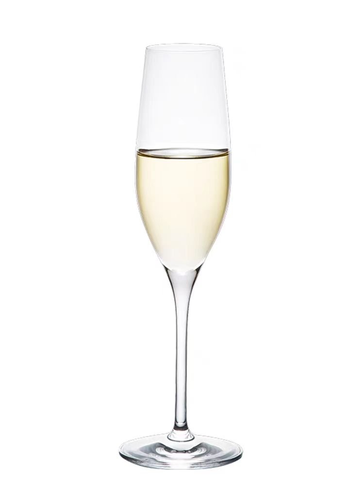 8oz Premium Crystal Champagne Glasses Elegant Flute Set of 4