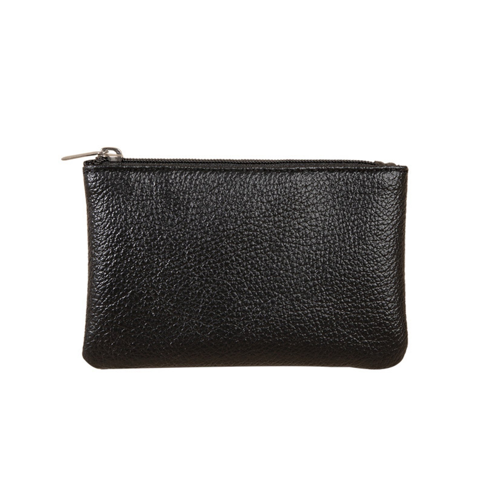 Zippered Leather Purse