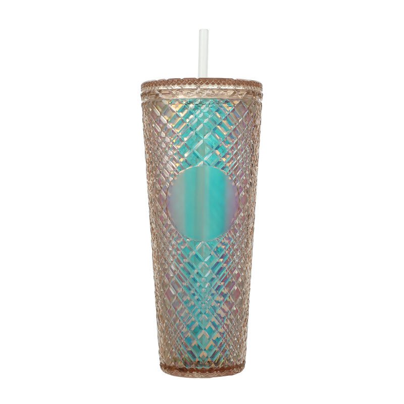 Plastic Double Lattice Cup