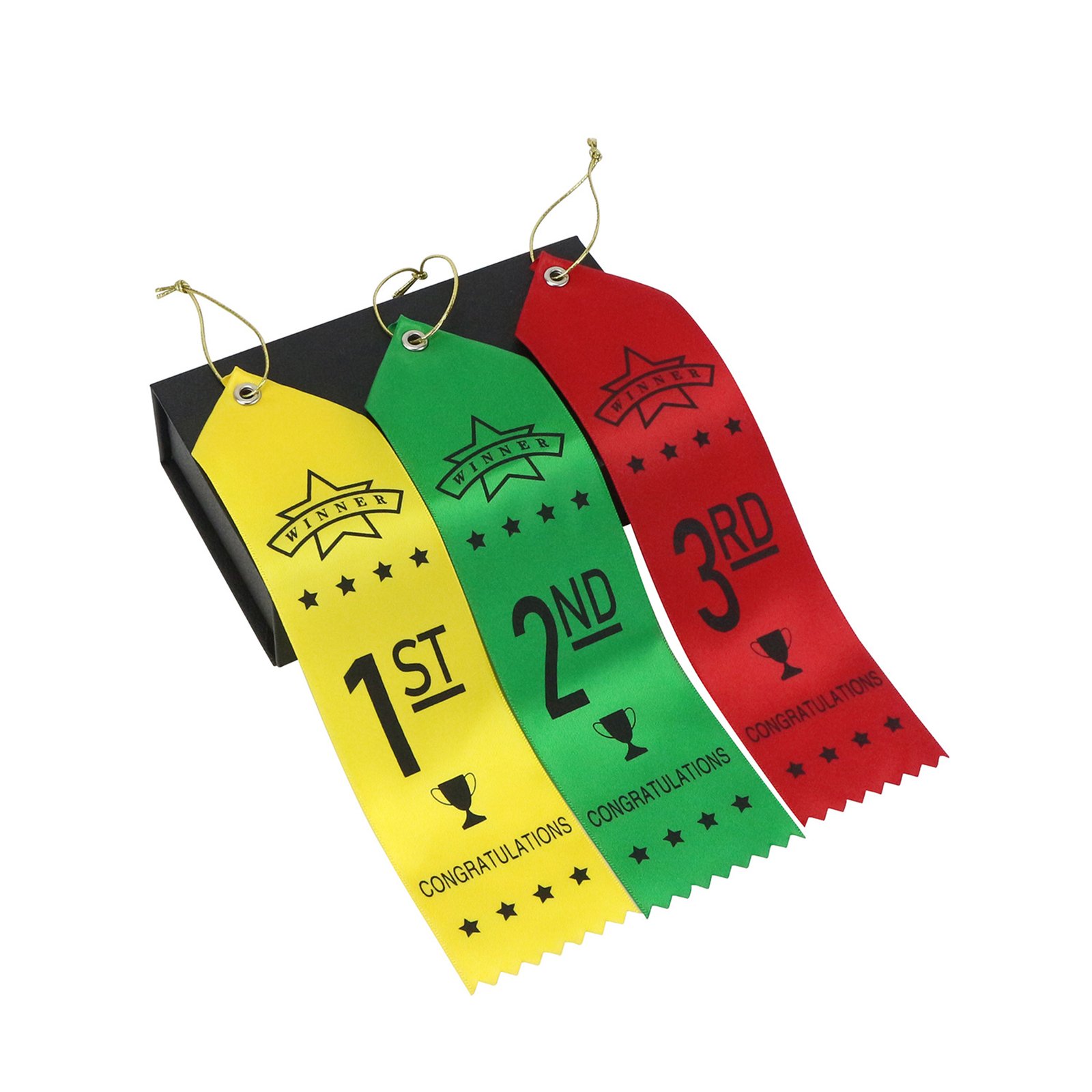 2"x6" Sublimated Polyester Award Ribbons