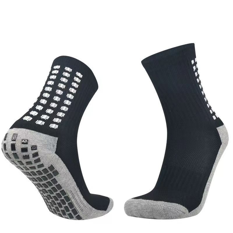 Unisex Non Slip Grip Socks with Cushion for Yoga & Hospital