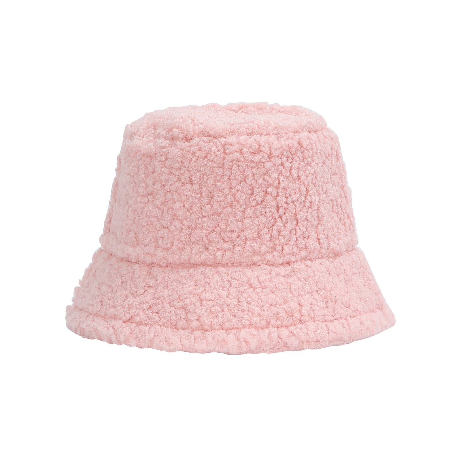 Winter Lambs Wool Bucket Hats For Women