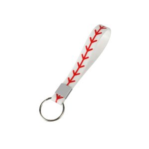 1/2"W Silicone Key Chain