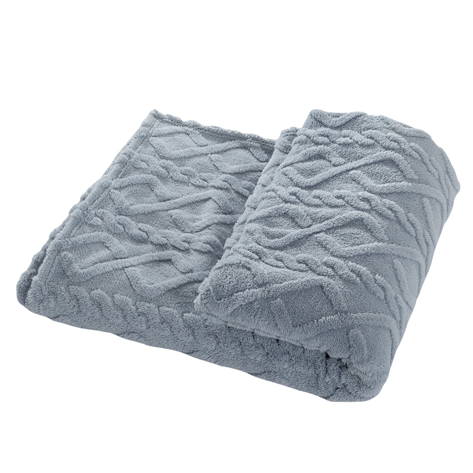 39"*59" 280GSM Tafleece Double-Sided Fleece Blanket