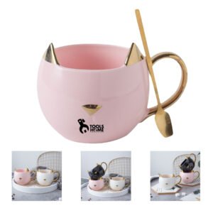 Ceramic 12 Oz Chloe Cat Mug