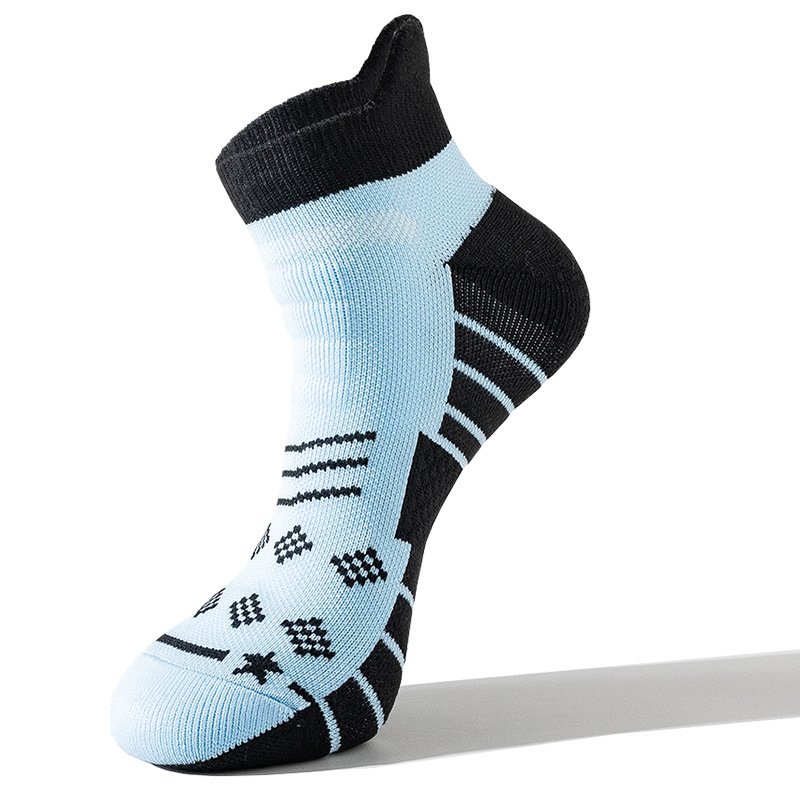 Adult Non-Slip Quick-Drying Sports Short Tube Nylon Socks