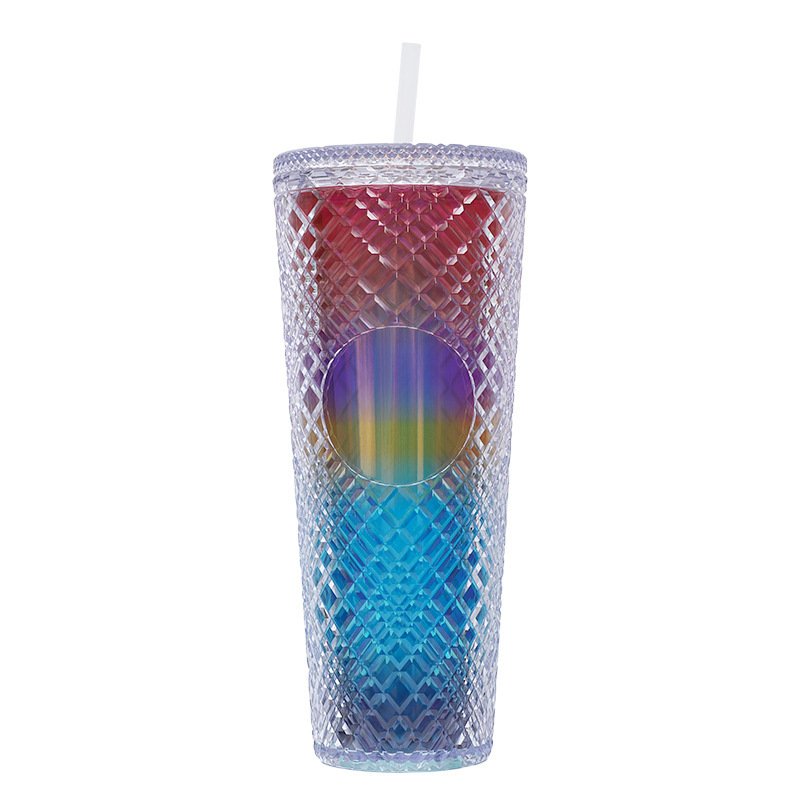Plastic Double Lattice Cup
