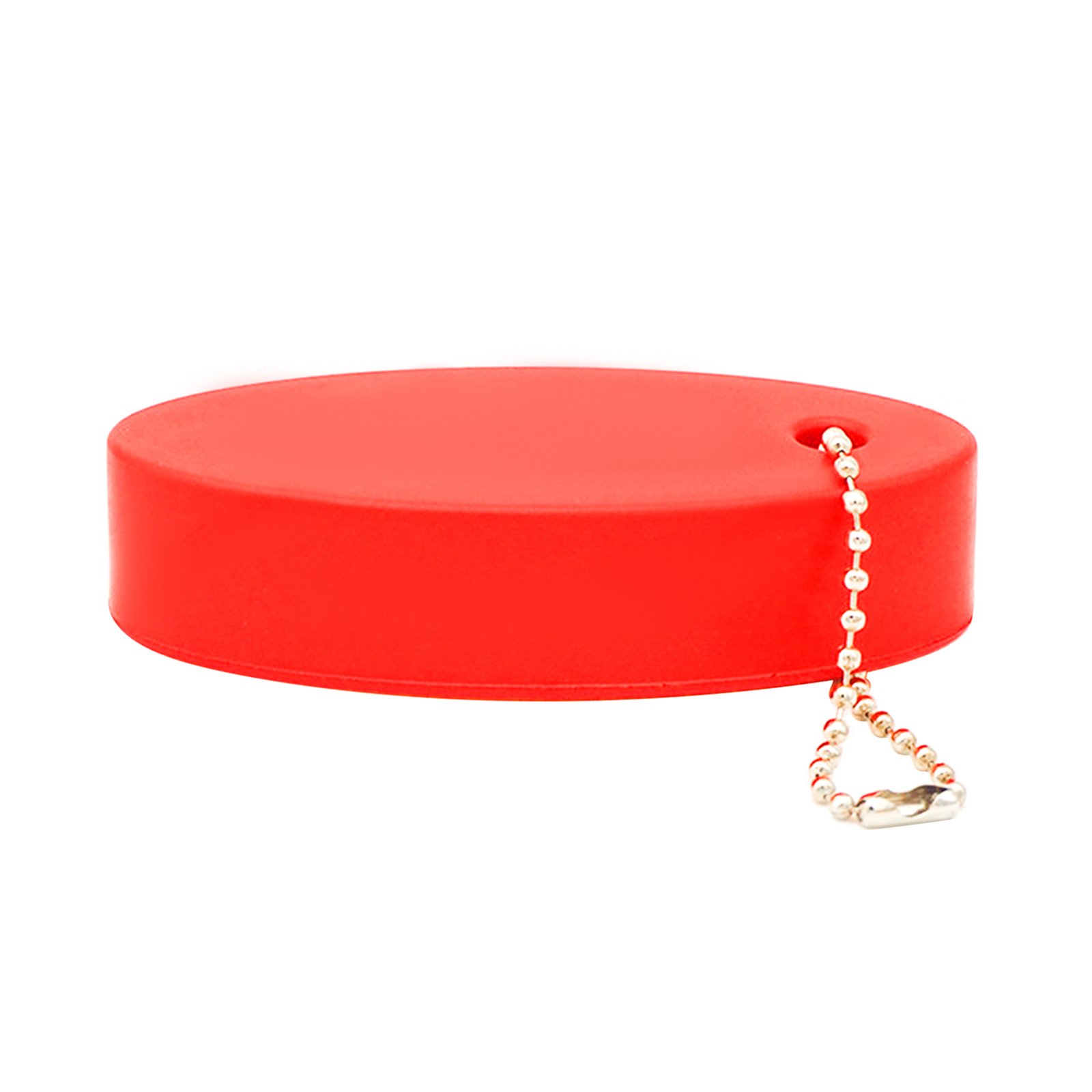 Pu Oval Soft Floating Keychain