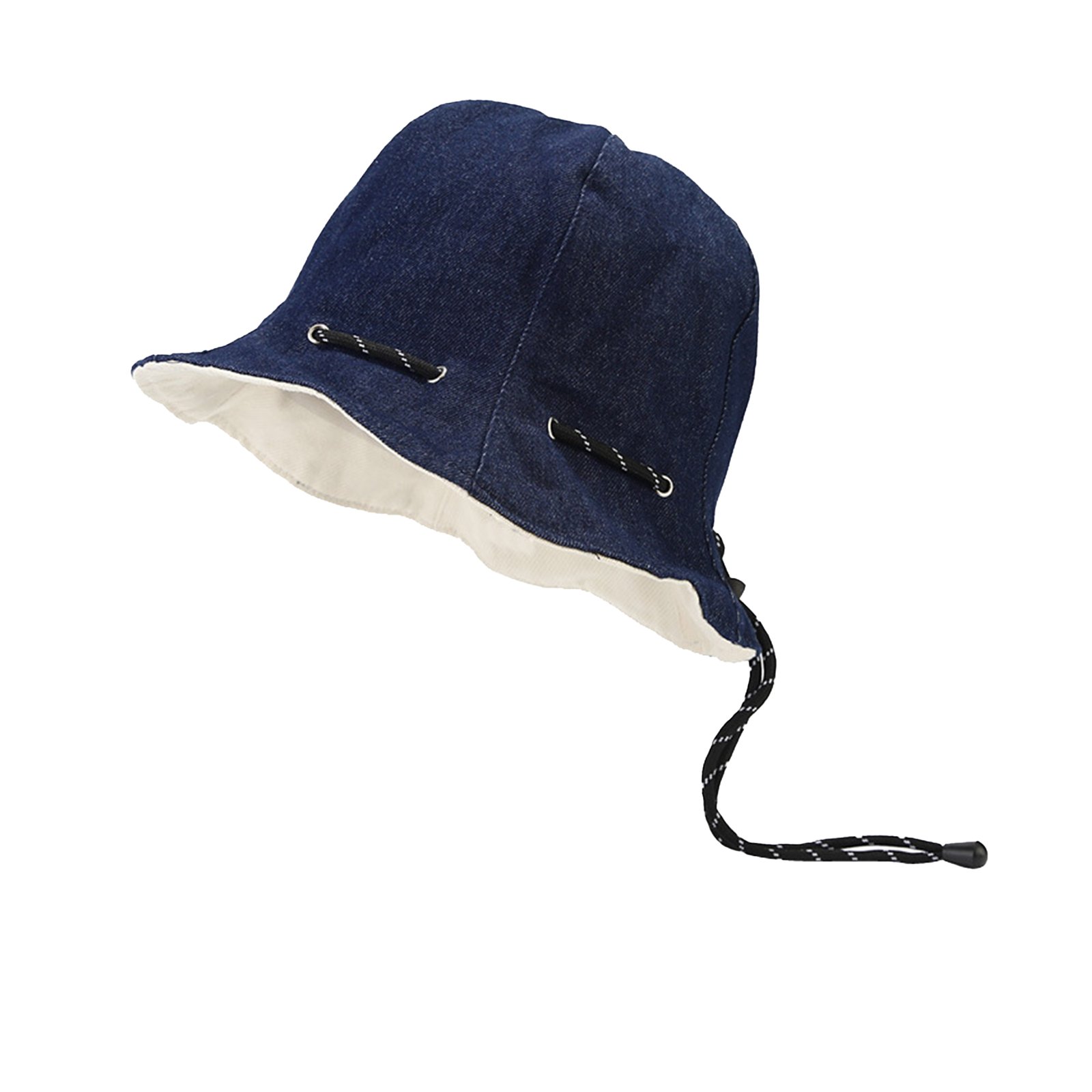 Foldable Jean Fabric Bucket Hat